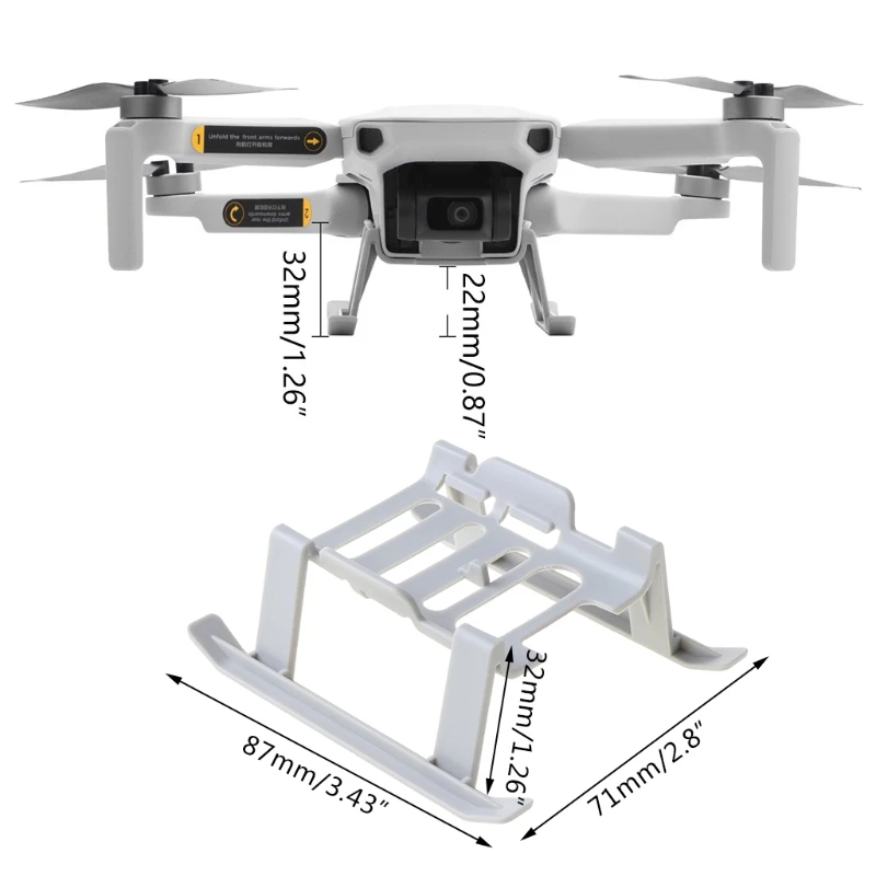 Dji-Mavic Mini 2 Drone Height Extender Support Protector    ٸ