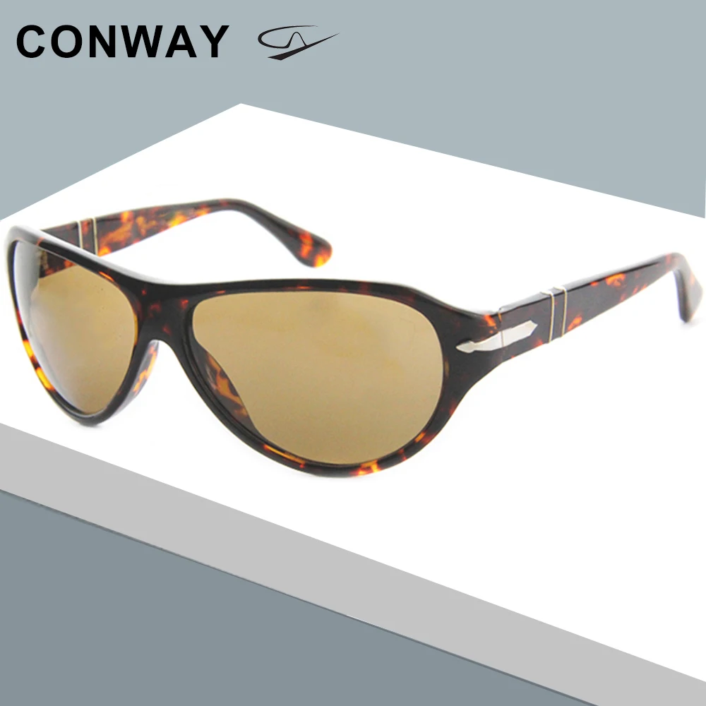Conway, большие солнцезащитные очки кошачий глаз для женщин, большие, треугольные, Бабочка, солнцезащитные очки для девушек, очки для вождения, большая оправа, Гавана - Цвет линз: Havana