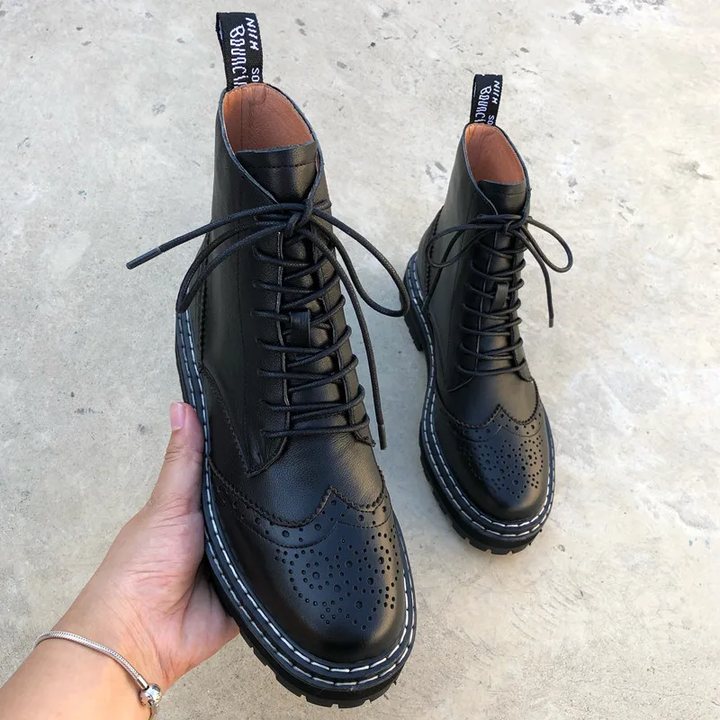 Clearance Emboridery Women Ankle Boots Genuine Leather Cowboy Women's Botas Mujer Retro Sneakers Free Shipping Russia Lady Shoes