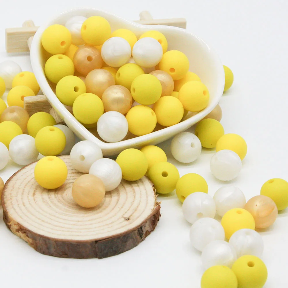 Cute-Idea 10pcs Baby Silicone Round Beads 9/12/15mm Food Grade Chewable Pearl Beads DIY Teething Pacifier Chain Toys Baby Goods Cute-Idea 10pcs Baby Silicone Round Beads 9/12/15mm Food Grade Chewable Pearl Beads DIY Teething Pacifier Chain Toys Baby Goods