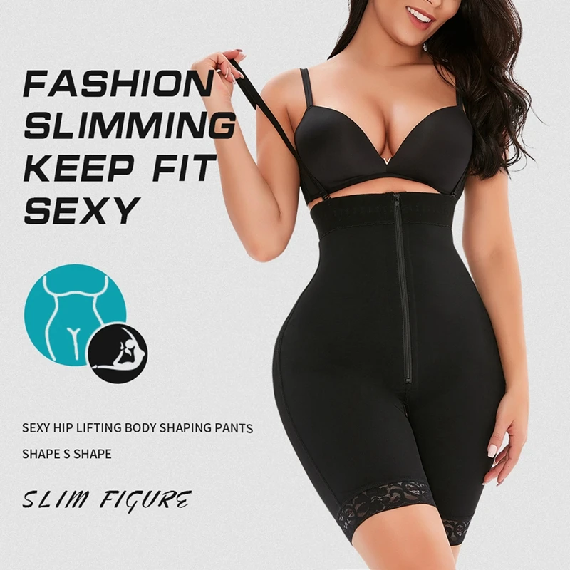 Waist Trainer Corset Control Slimming Full Body Shaper Bodysuit Shapewear Sex Butt Lifter Strap Plus Size|Bodysuits| - AliExpress