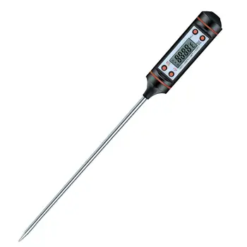 

AMIR Meat Thermometer Digital BBQ Thermometer Electronic Cooking Food Thermometer Probe Water Milk Kitchen Thermometer Tools LCD