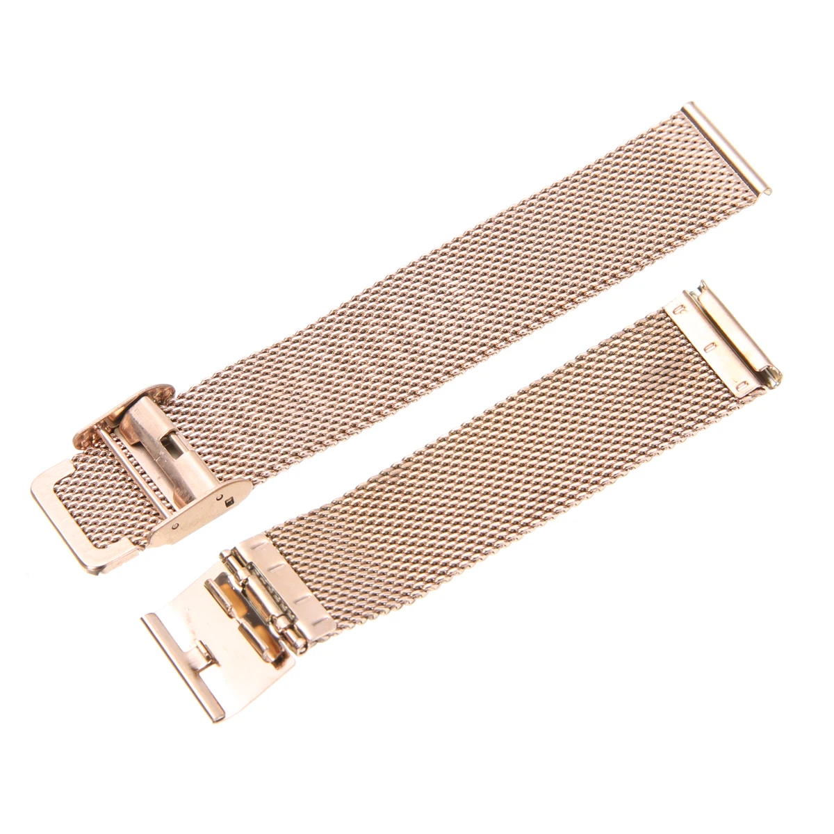 12mm/14mm/16mm/18mm/20mm/22mm/24mm Stainless Steel Watch Strap Straight End Bracelet Mesh Buckle Watch Band 4 Colors Shellhard