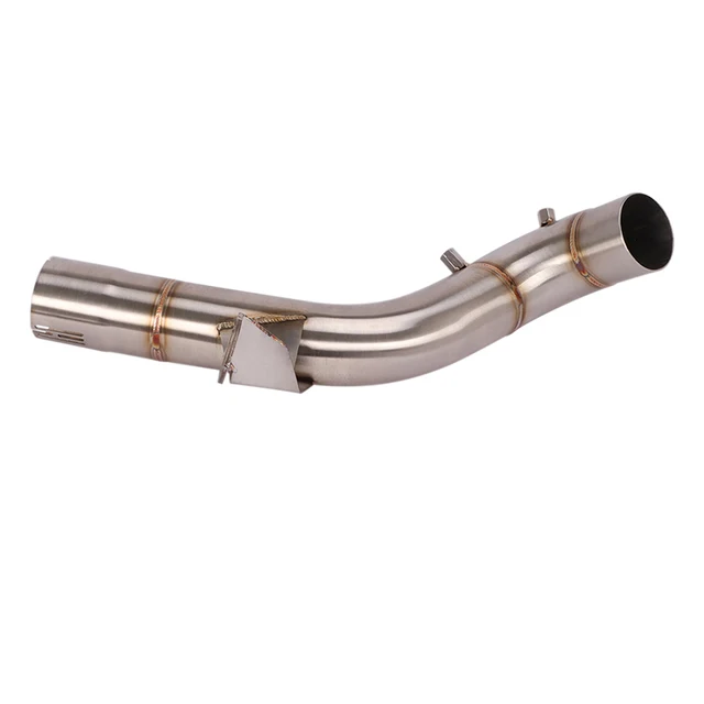 Delete Catalyst for BMW F750GS F850GS 2018-2020 Motorcycle Exhaust Pipe Stainless Steel Mid Link Pipe Slip On Original Muffler - - Racext 3