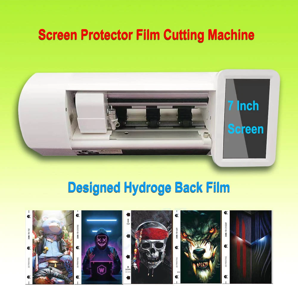 Hydrogel Film Cutting Machine HD Hydraulic Anti Blue TPU Smart Phone