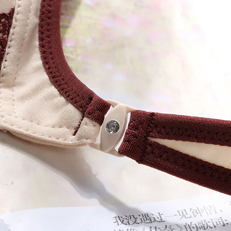 Сексуальный бюстгальтер с застежкой спереди бюстгальтер без косточек мягкий 3/4 чашка Гладкий Бесшовные Кнопка Bralette удобный бюстгальтер женское нижнее белье