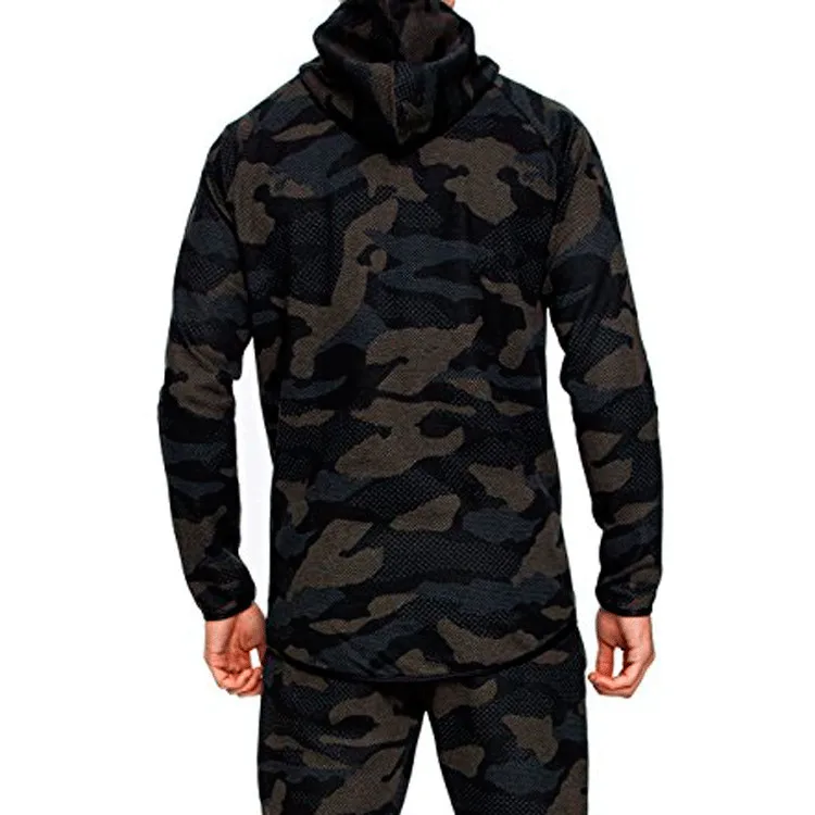 Новая противомоскитная зимняя спортивная одежда для рыбалки, бега, Мужская Уличная камуфляжная куртка, термосублимационная одежда, кардиган, пальто