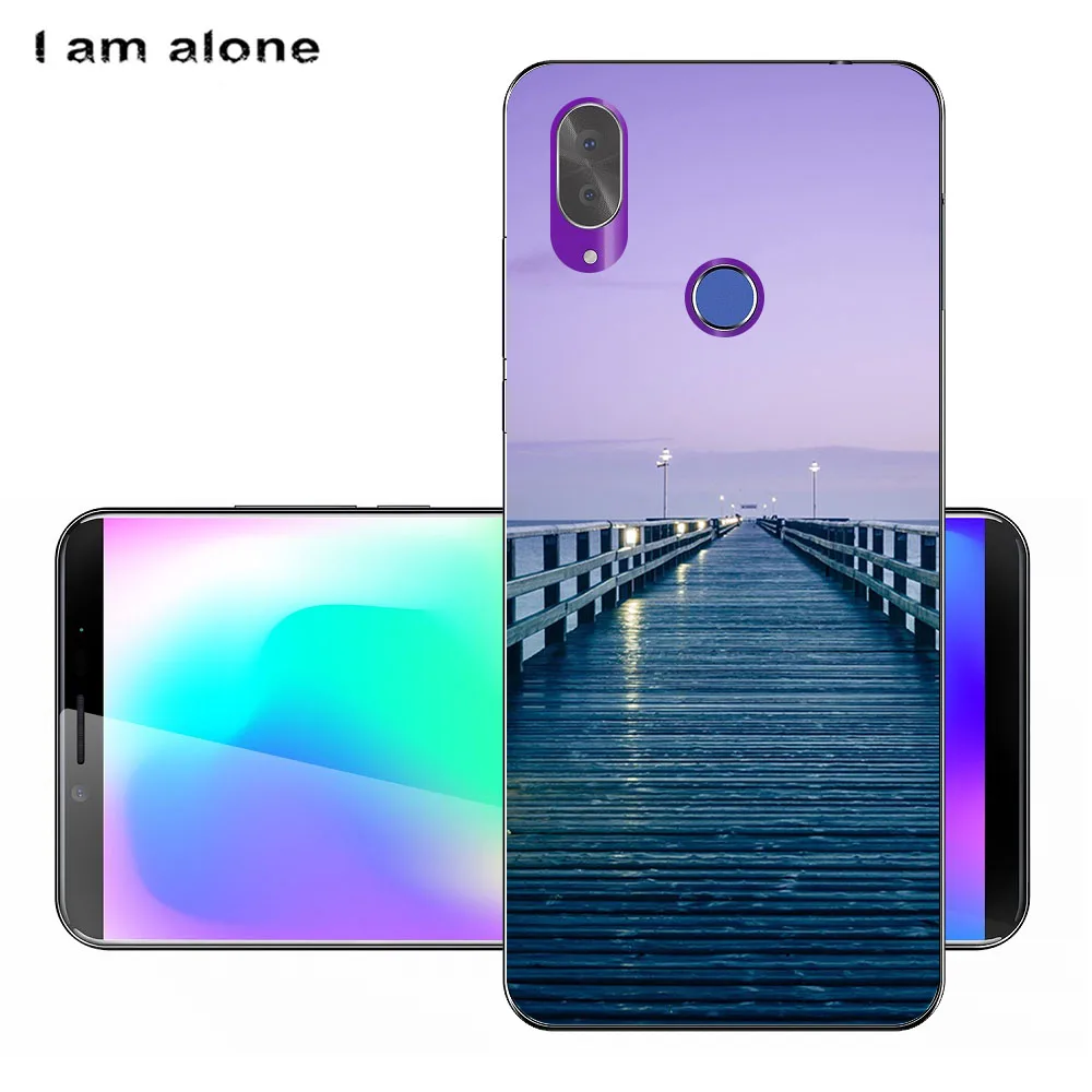 Чехлы для телефонов I am alone Cubot Power R15 Pro Rainbow X19 X19S Z100 милые модные чехлы с мультяшным