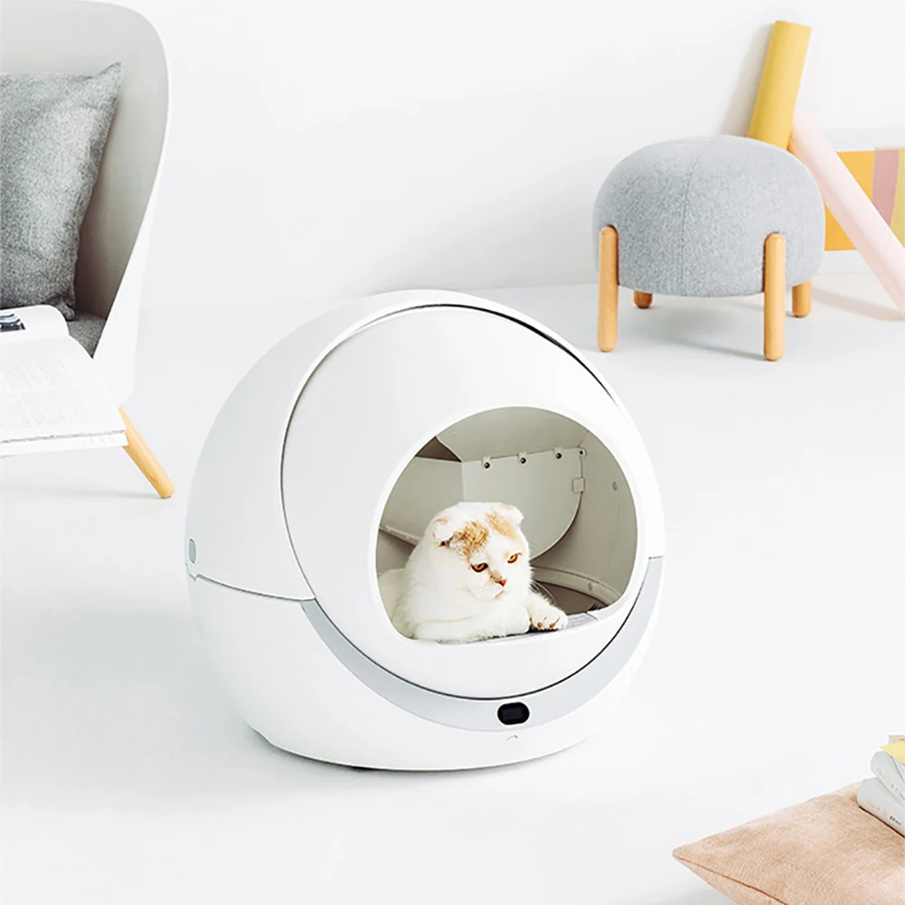 Automatic Self Cleaning Cats Sandbox Smart Litter Box Closed Tray Toilet Rotary Training Detachable Bedpan Pets Accessories Automatic Self Cleaning Cats Sandbox Smart Litter Box Closed Tray Toilet Rotary Training Detachable Bedpan Pets Accessories