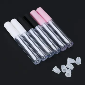 

2.5ML Empty Lipgloss Tube With Wand Lip Gloss Container Clear Lipstick Bottle Mini Refillable DIY Cosmetic Containers Wholesale