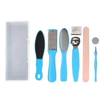 

Foot Rubbing Board Remove Dead Skin Calluses Foot Sander Foot Heel Shaving Foot Pedicure 8-piece Set Practical