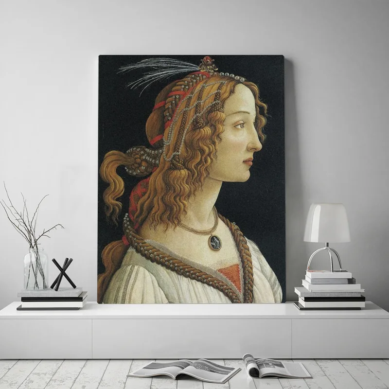 Sandro botticelli эпохи Возрождения Классическая живопись настенное искусство холст для