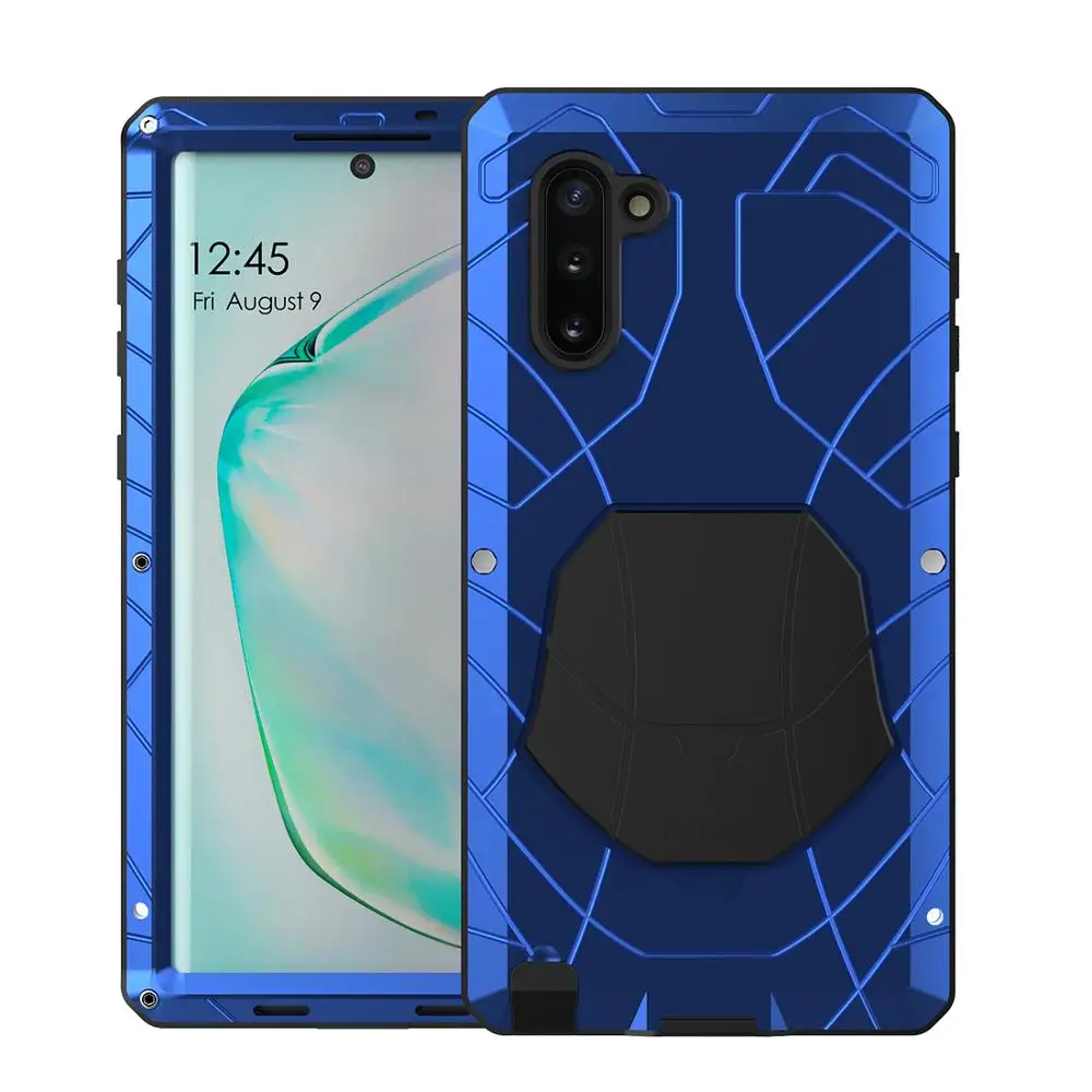 Чехол для телефона Samsung Galaxy Note 10 жесткий алюминиевый металлический защитный