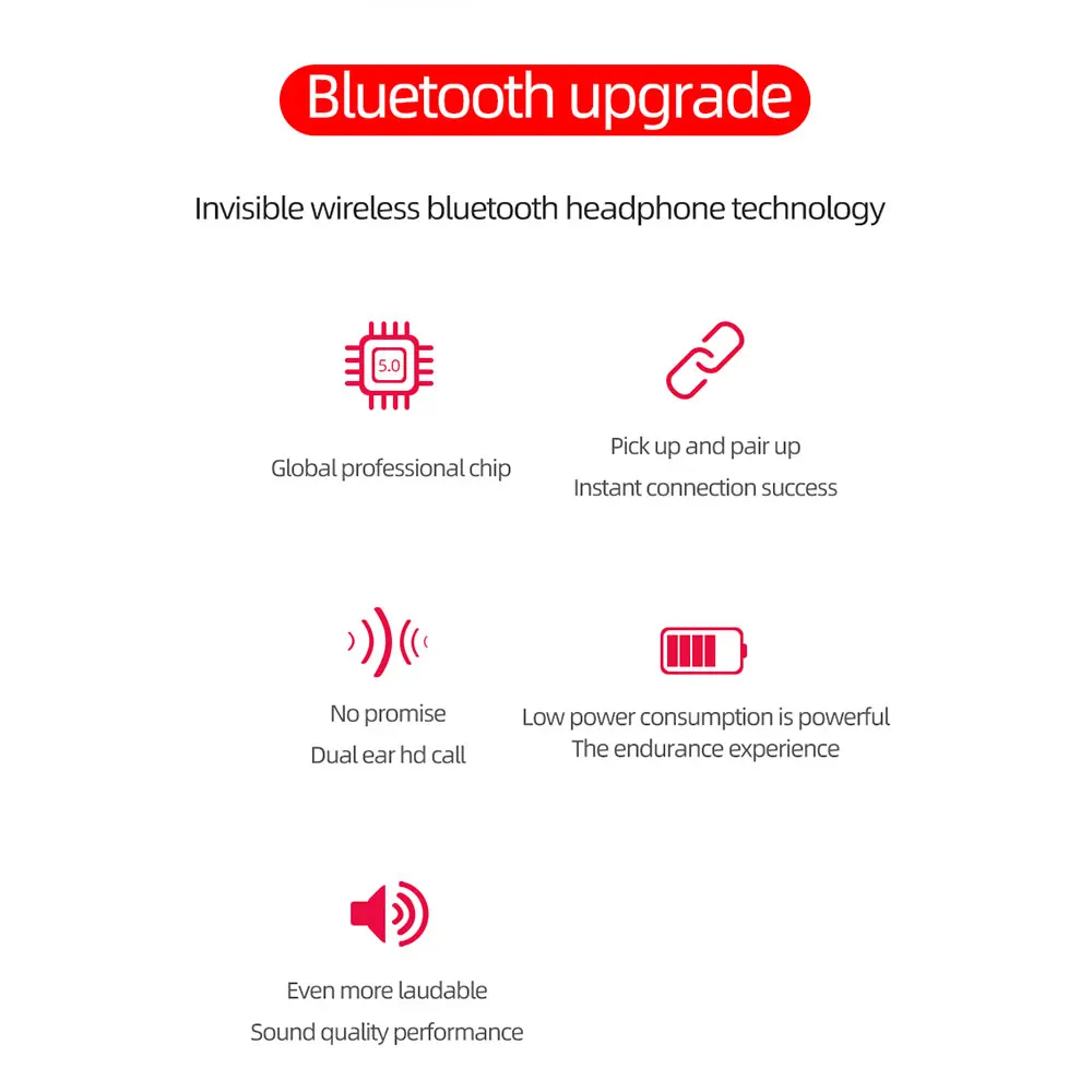 TWS Bluetooth 5 0 Mini Stereo Hearset игровая гарнитура HD стерео беспроводные наушники