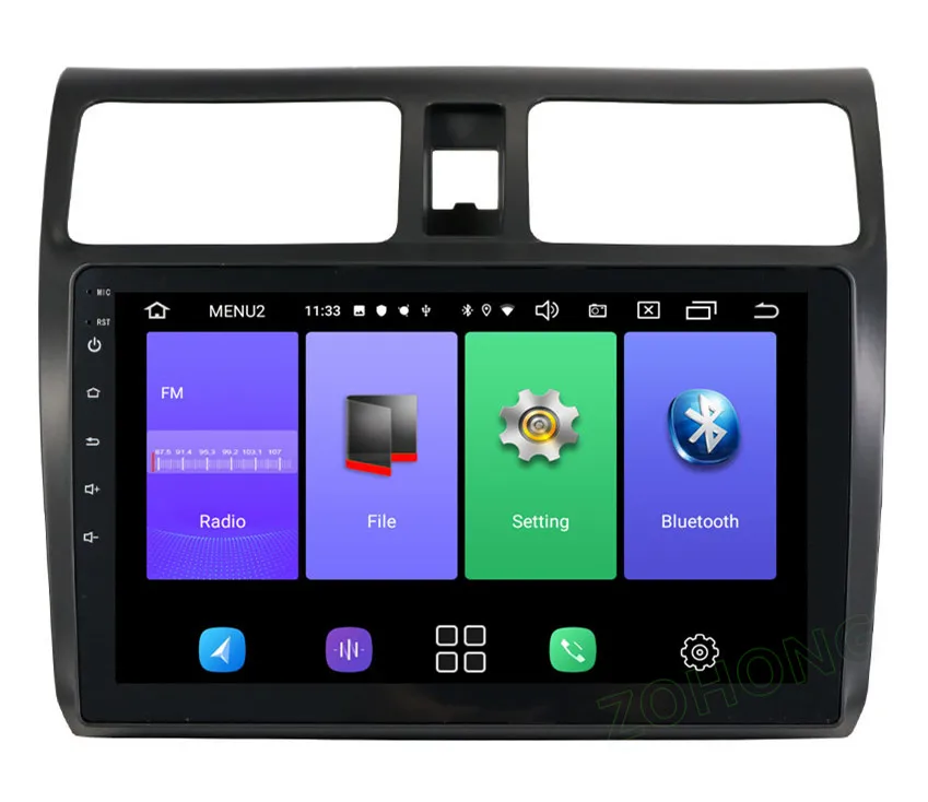 Discount 2.5D 10.2inch Android 9.0 RAM 2Gb CAR multimedia radio for Suzuki Swift Car DVD Player GPS Navigation aotoradio stereo head unit 24