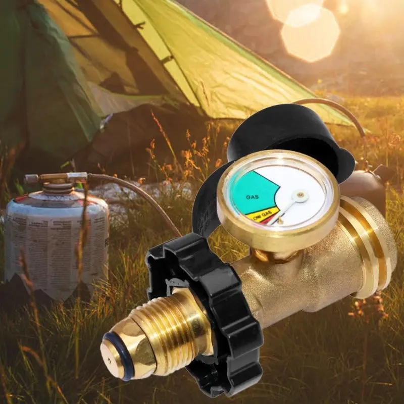 MANOMETRE,Manomètre universel de gaz de barbecue Propane réservoir de