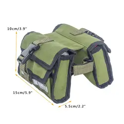 2019 новая велосипедная сумка зелено-армейский брезентовый водонепроницаемый автомобильный мешок для хранения велосипедная сумка