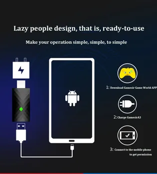 

Gamesir A3 Ranger Activator for Android Phone Tablet King Play Glory Mobile Games G6 G5 G4 G3 T6 T4 T1 Universal Gamepad