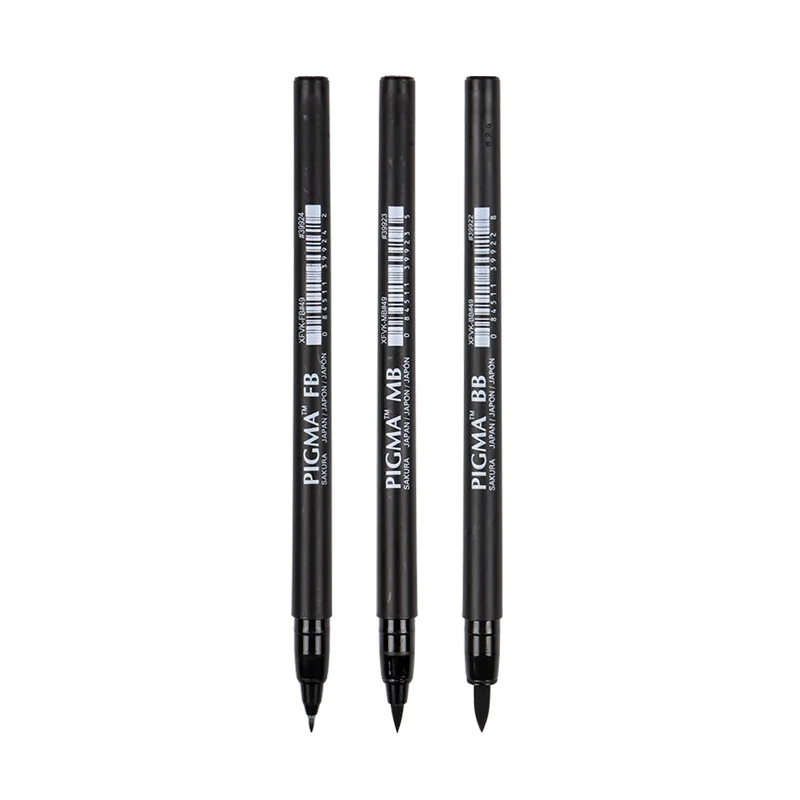 

Japan SAKURA Cherry Blossom Soft Head Calligraphy Pen Beautiful Calligraphy Soft Brush Pen Calligraphy Writing Brush Cartoon Pai