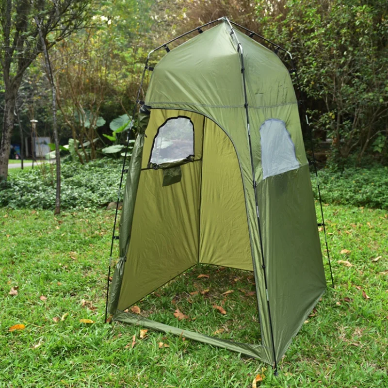 

Outdoor Shower Bath Tent Portable Beach Tent Changing Fitting Room Tent Camping Privacy Toilet Shelter Beach Tent With Carry Bag