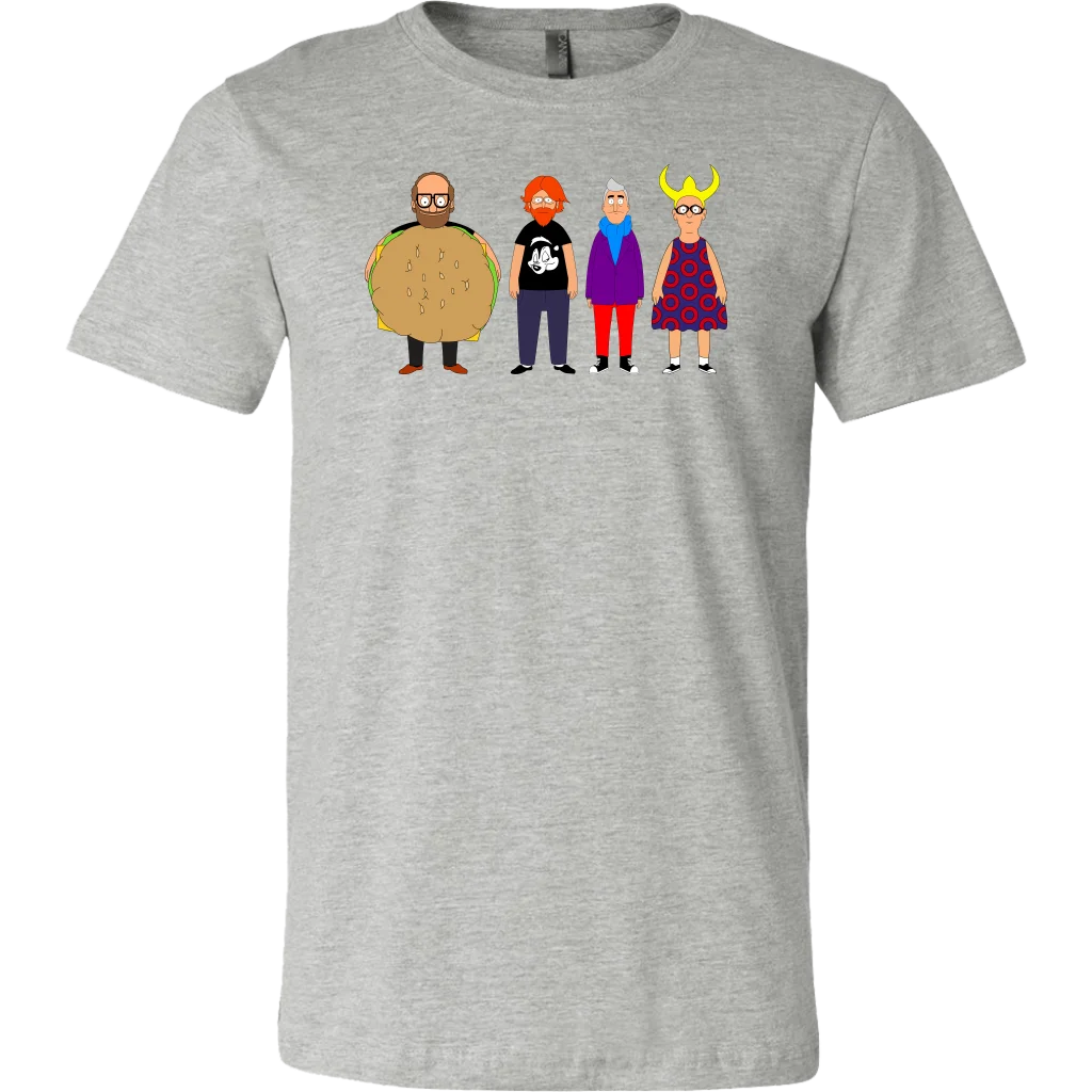 Футболка Phish BOB'S BURGERS от Custeez Унисекс Мужская Женская футболка с капюшоном