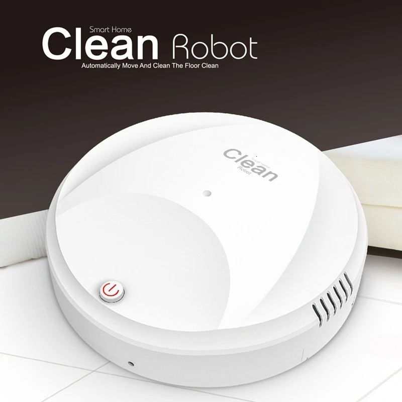 

Household Intelligent Vacuum Cleaner Sweeper Multi-function Indoor Smart Automatic Reversing Dust Dehumidifier Cleaning Robot