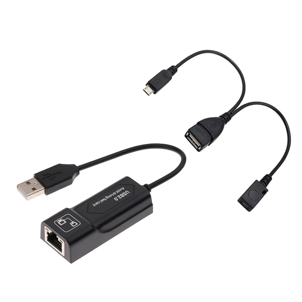 LAN Ethernet Adapter For Fire TV Stick 2nd 3rd Stream Box Hard Wired Fast