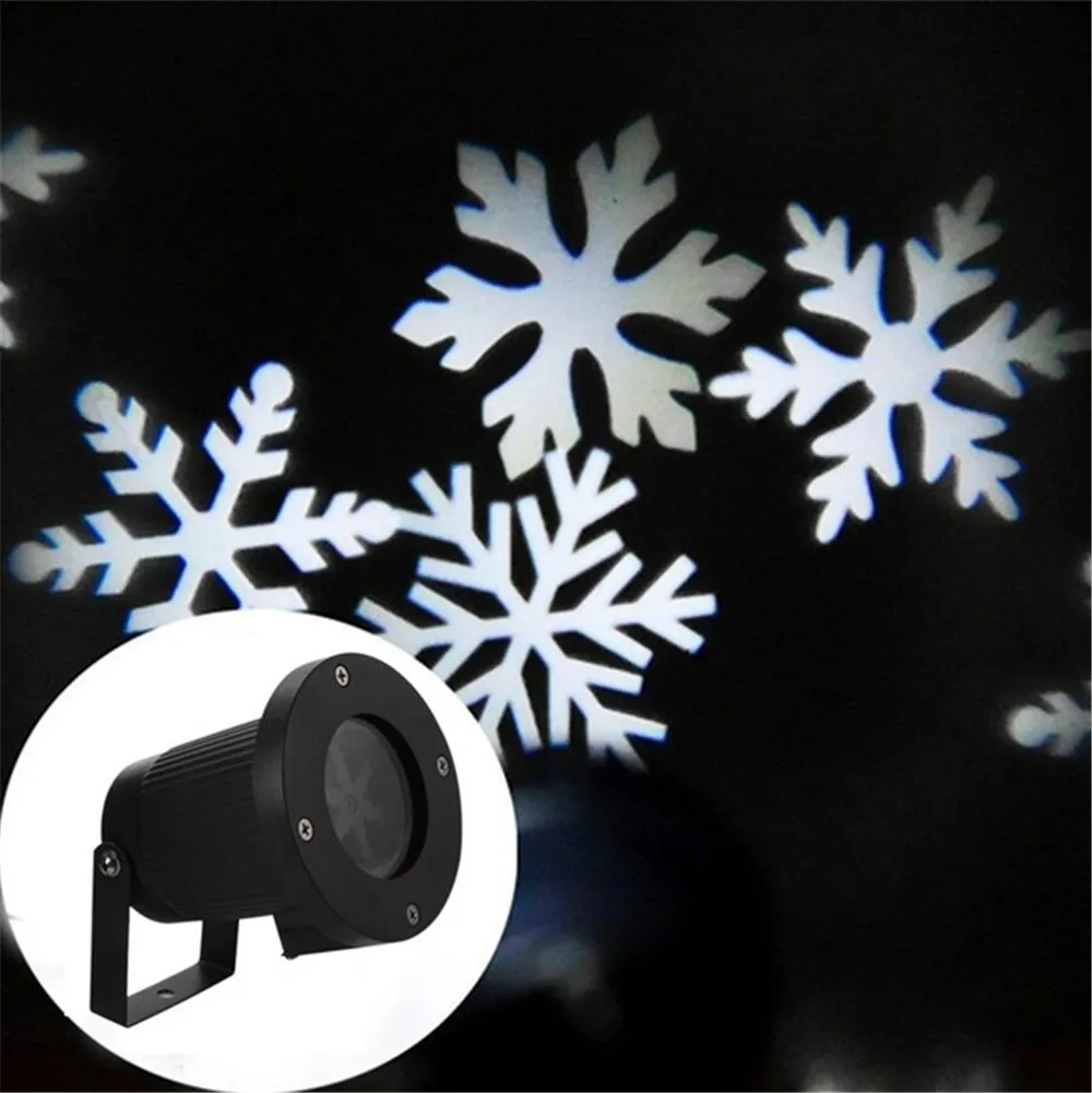 Outdoor Sky Star Laser Projector Snowflakes Snow Christmas projector Landscape Lawn Spotlight Outdoor Laser Stage Lamp