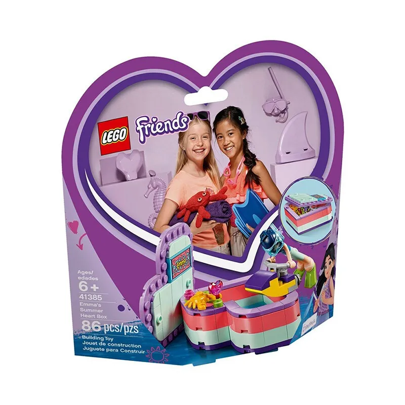 

LEGO Building Blocks Good Friend Emma's Summer Day Tibetan Treasure Box 41385 GIRL'S Lego Splicing Toys June New Products