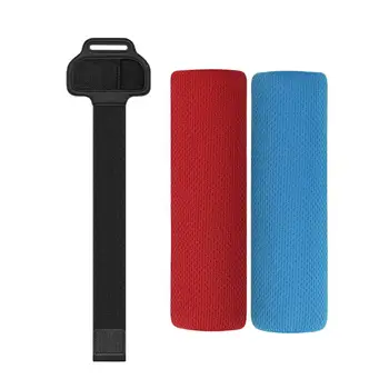

Leg Fixing Strap Sport Band+Non-Slip Ring-Con Grips Fit for Nintend Switch
