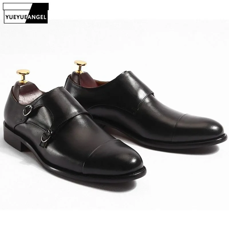 double buckle dress shoes