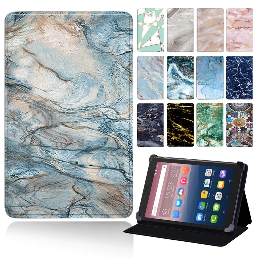 

Universal Tablet Case for Alcatel Pixi 4/OneTouch PIXI 3/OneTouch PIXI 3/OneTouch Pixi 3 Bracket Leather Protective Cover+Stylus