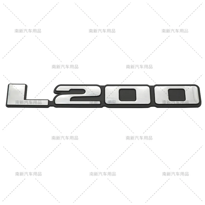 1 pçs 3d abs l200 emblema decalques