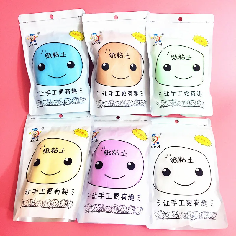 

Paper Clay Enough Large Volume 100 Grams Paper Clay Soft Paper Clay Plasticine Drawing Slime Polymer Children's Toy