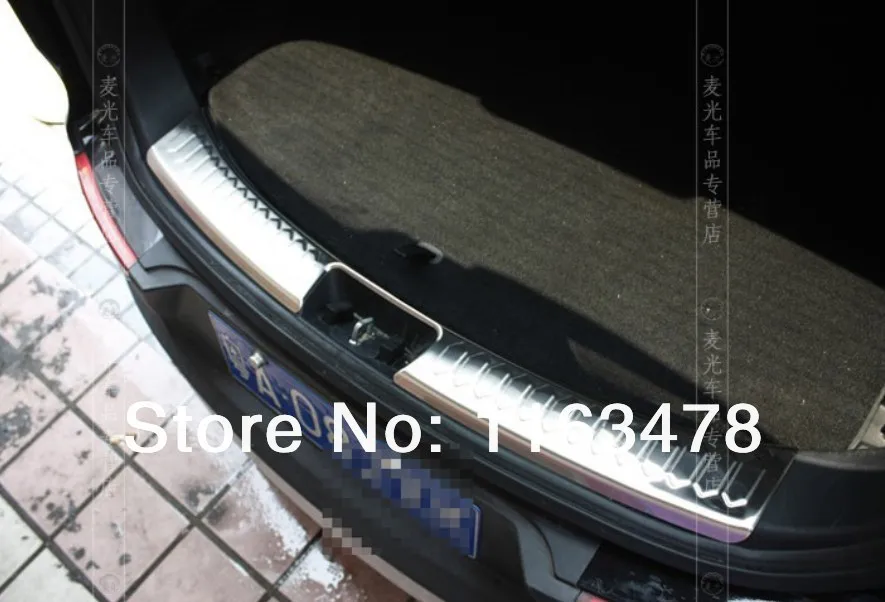 Для KIA Sportage 2010 2011 2012 2013 2014 Защита бампера из нержавеющей стали для салона и заднего