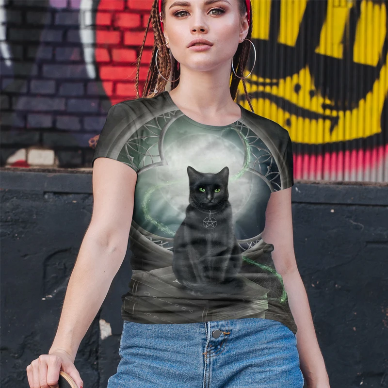 Camiseta holgada de manga larga con cuello redondo para mujer, blusa