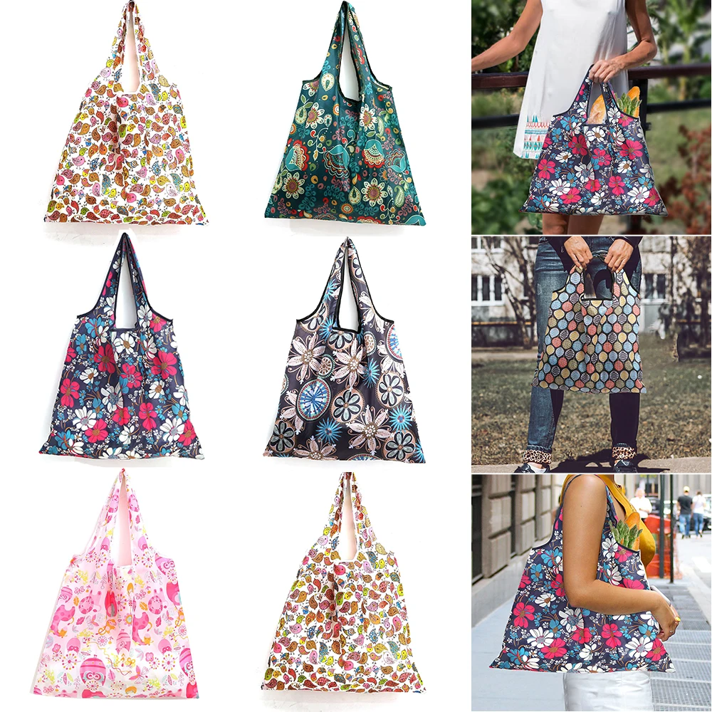 Bolsa de almacenamiento para la compra, gran capacidad, reutilizable, portátil, mantel resistente, para supermercado