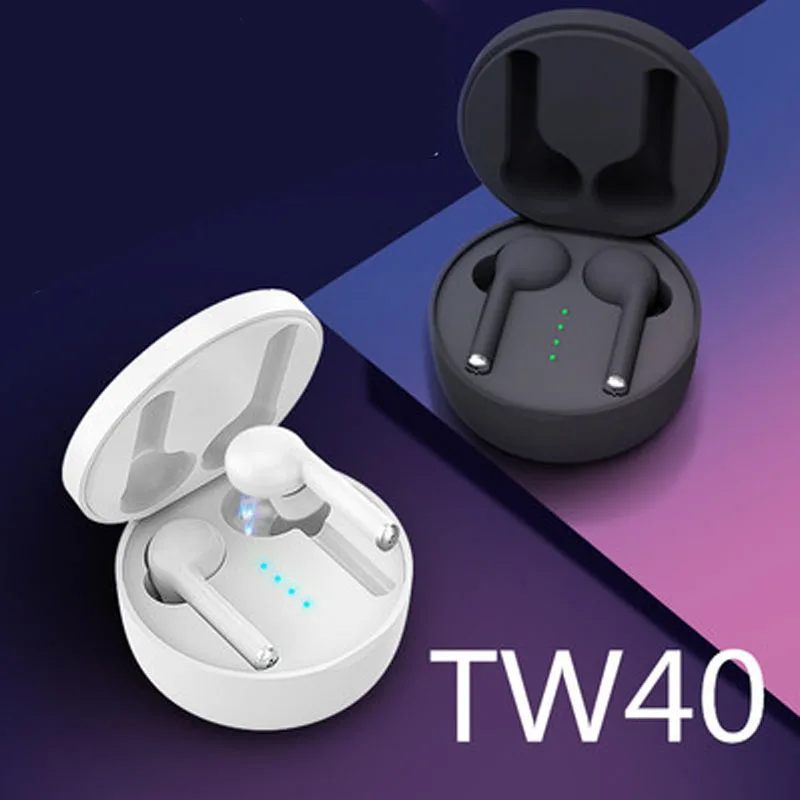 

TWS Charg Bluetooth Earphone touch Earphones Wireless Headphones For Andorid Ios with Handsfree Function with dual microphone