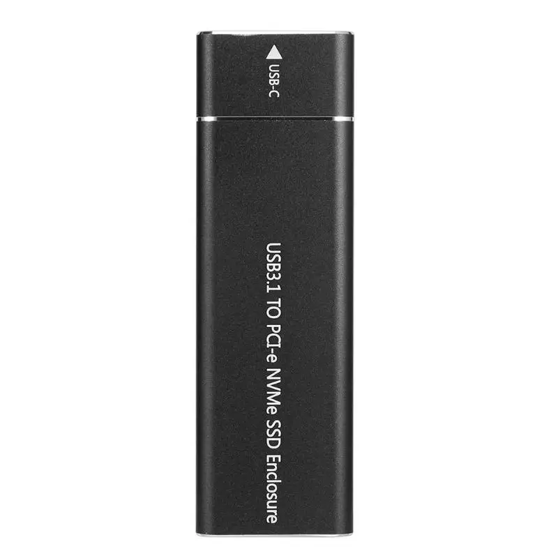  NVME SSD Gehäuse M.2 NVME zu USB C Adapter mit schwarz fall USB 3.1 Gen 2 (10 Gbps) für Samsung 960