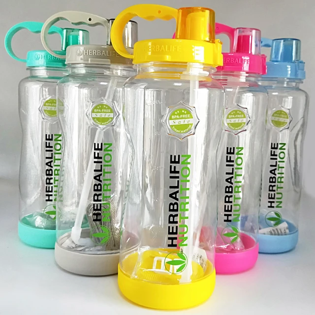 New BPA-Free Plastic 500ml Herbalife Nutrition Shaker Cup Portable Sport  Bottle