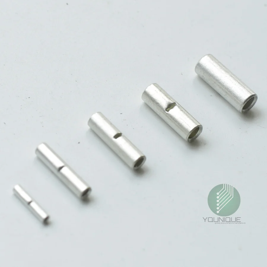 200 шт. 26-10 AWG BN0.5 BN1.25 BN2 BN3.5 BN5.5 неизолированный стыковой разъем обжимной клеммный