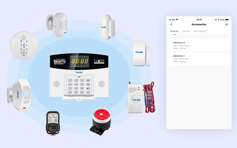 H485ae4c208b94a0699390df35fcd268dr - Burglar Alarm Price in Bangladesh