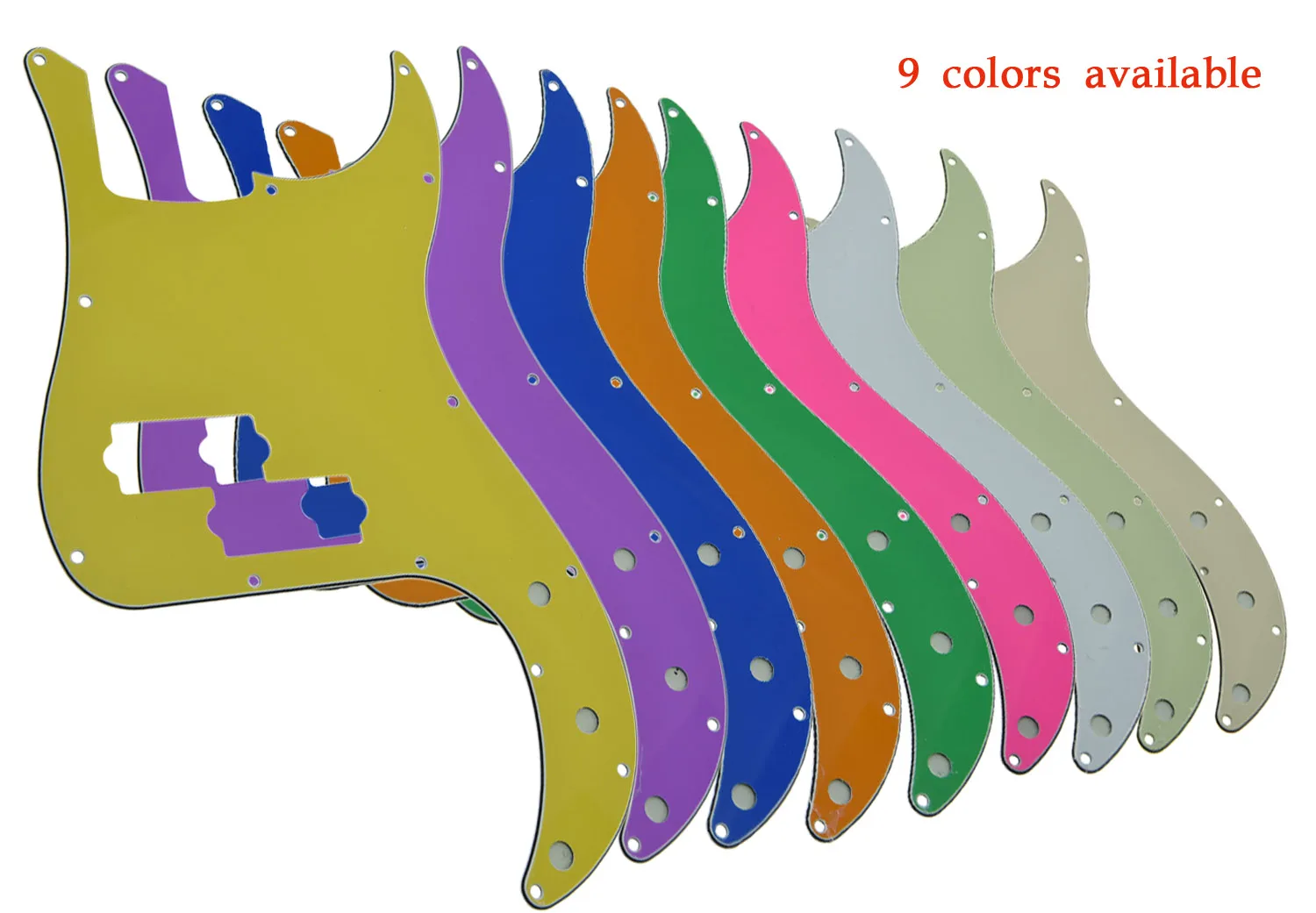DOPRO Спецификация США Precision Bass P Pickguard Scrach Plate 3 Ply 9 цветов | Спорт и развлечения