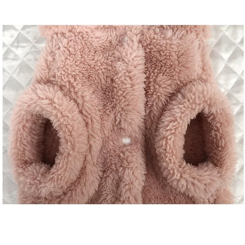 Теплые детские штаны Зимняя Одежда для питомцев щенком котенок плащ свободного