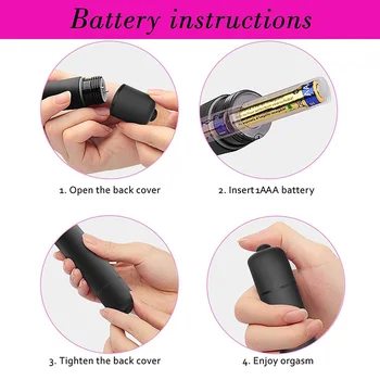 10 Speed Mini Bullet Vibrator For Women Waterproof Clitoris Stimulator Dildo Vibrators Vagina Sex Toys For Woman Sex Products 4