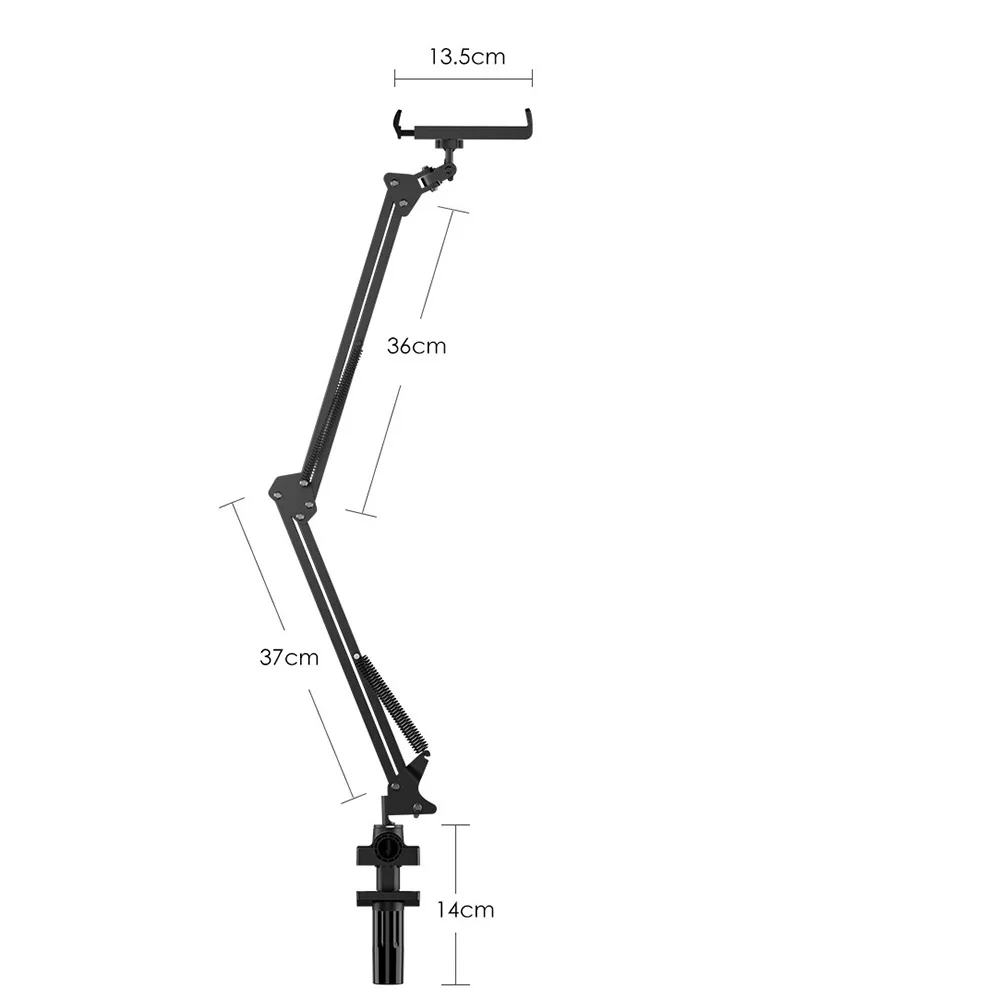 

Phone Holder Long Arm Foldable Mobile Phone Bracket for Smartphone Desk Office Home Bedroom Hi 888