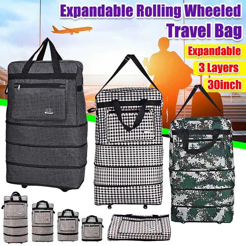 rolling wheeled suitcase