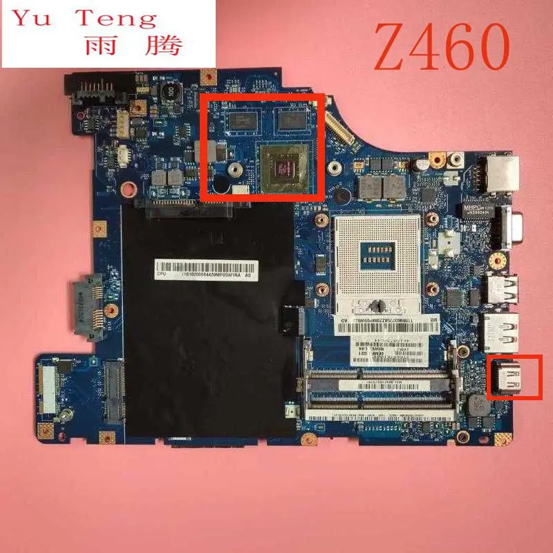 Оригинальная материнская плата для ноутбука Lenovo Z460 G460 HM55 310m 1 ГБ NIWE1 LA-5751P