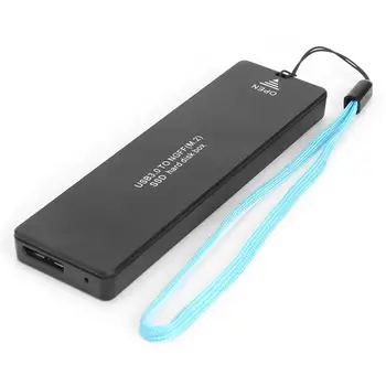

For SATA M.2 to Type-C USB 3.0 SSD HDD Hard Disk Case Box External Hard Drive Enclosure for SATA M2 2242 2260 2280