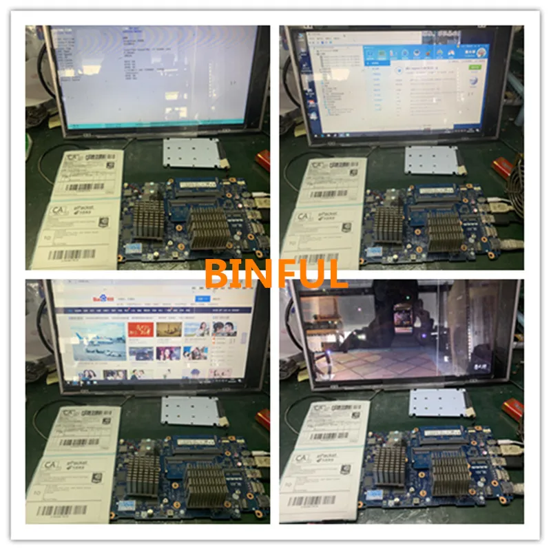 Для INSPIRON5448 5548 Материнская плата ноутбука CN-0MP9KH 0MP9KH ZAVC0 LA-B012P с SR23Y I5-5200U Процессор 216-0858020 GP полностью протестирована